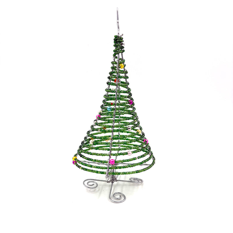 クリスマスツリービーズ - グリーン -