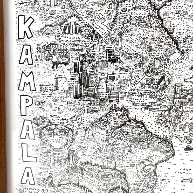 KAMPALA CITY MAP