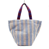 Kikoi Striped bucket tote