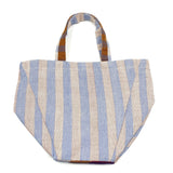 Kikoi Striped bucket tote