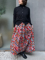 Abu Dhabi Gather Skirt -Draft--