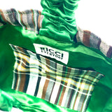 One handle, kin -chasta, satin -green x brown-