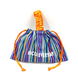 One handle, kin -chasta, satin -orange x blue-