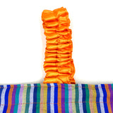 One handle, kin -chasta, satin -orange x blue-