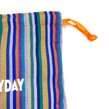 One handle, kin -chasta, satin -orange x blue-