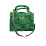 Paperbeads: colorful bag with straps -- Midori-Midori