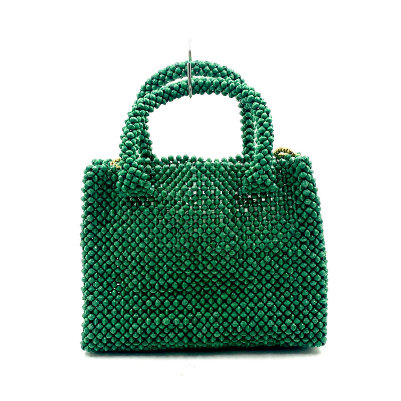 Paperbeads: colorful bag with straps -- Midori-Midori