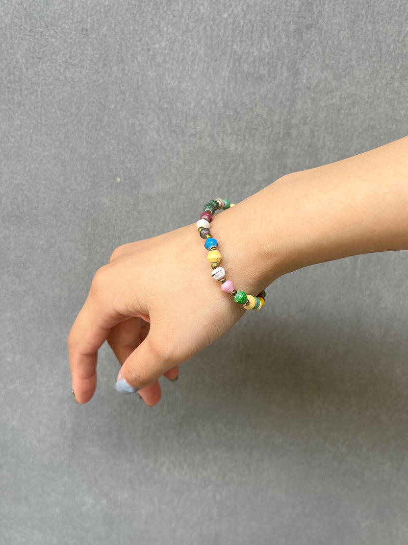 Paper Beads Beatrice Bracelet