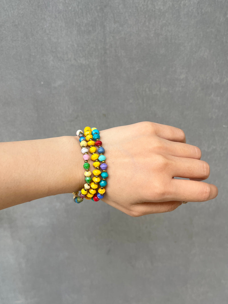 Paper Beads Beatrice Bracelet