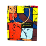 アフリカンプリント・ミディテディw/ギフトバッグ - モダングラフ -