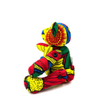 アフリカンプリント・ミディテディw/ギフトバッグ - サンフラワー・ブレイズ -