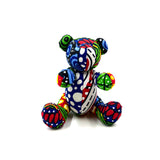 アフリカンプリント・ミディテディw/ギフトバッグ - ブルーム・オーシャン -