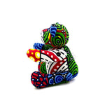 アフリカンプリント・ミディテディw/ギフトバッグ - ブルーム・オーシャン -