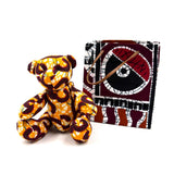 アフリカンプリント・ミディテディw/ギフトバッグ - サバンナ・サンセット -