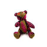 アフリカンプリント・ミディテディw/ギフトバッグ - ルビー・ブルーム -