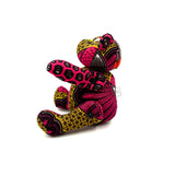 アフリカンプリント・ミディテディw/ギフトバッグ - ルビー・ブルーム -