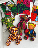 アフリカンプリント・ミディテディw/ギフトバッグ - モダングラフ -