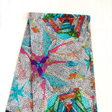 アフリカンプリント生地 - カレイド・フロー -