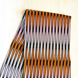 アフリカンプリント生地 - 幾何学・サンセット・リズム -