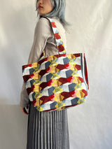 Fabric Book Tote -Pattern name-