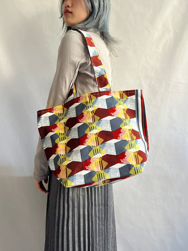 Fabric Book Tote -Pattern name-