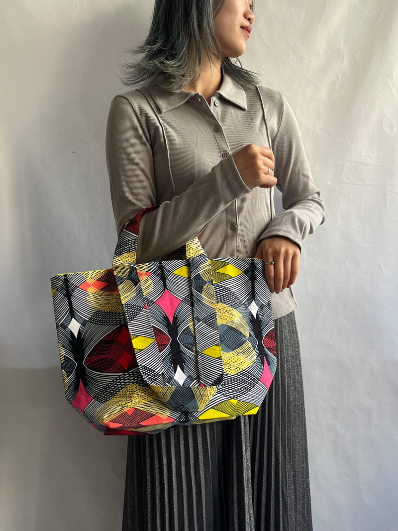 Fabric Book Tote -Pattern name-