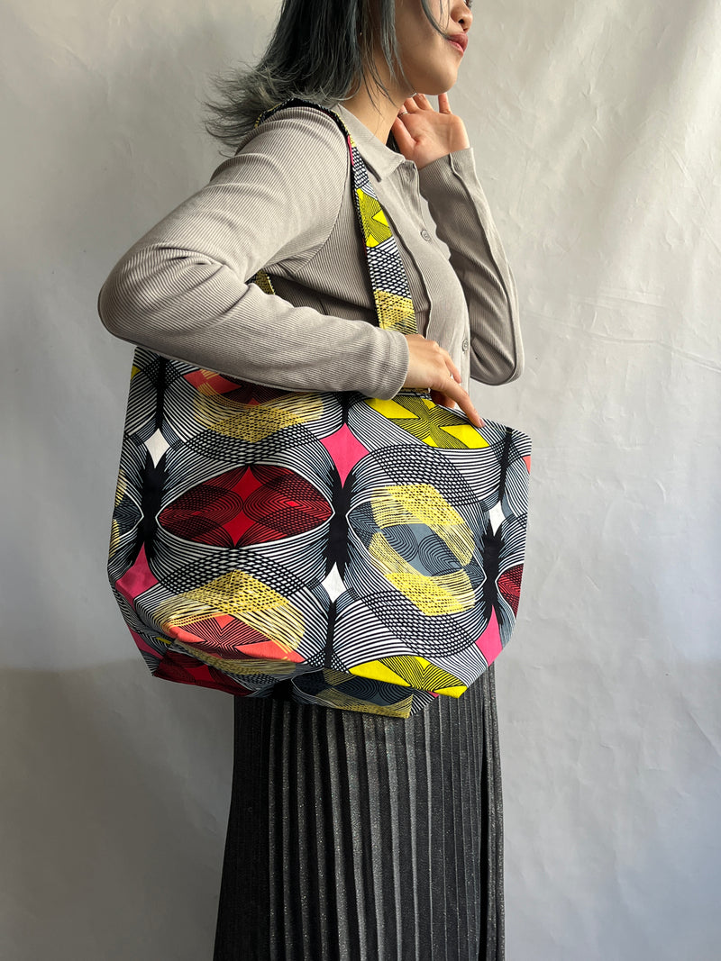 Fabric Book Tote -Pattern name-