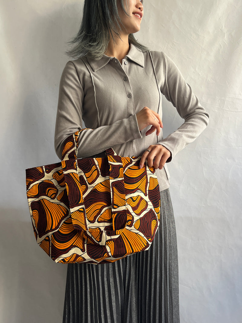 Fabric Book Tote -Pattern name-