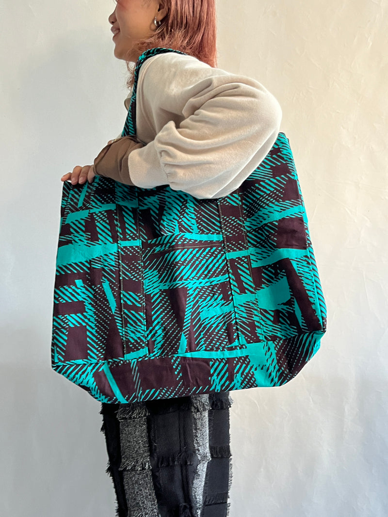 Zakuzaku Tote -Rizonance blue-
