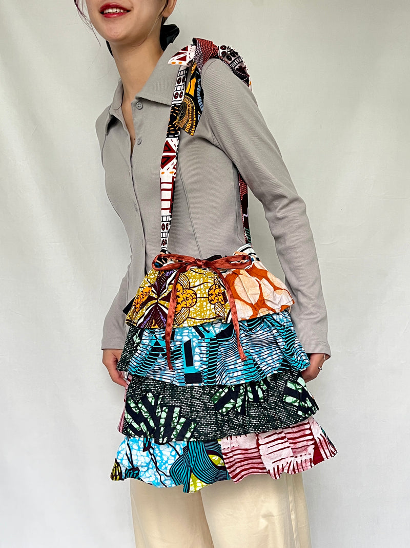 プリント・フリル・トート - 5 -