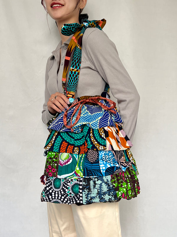 プリント・フリル・トート - 15 -