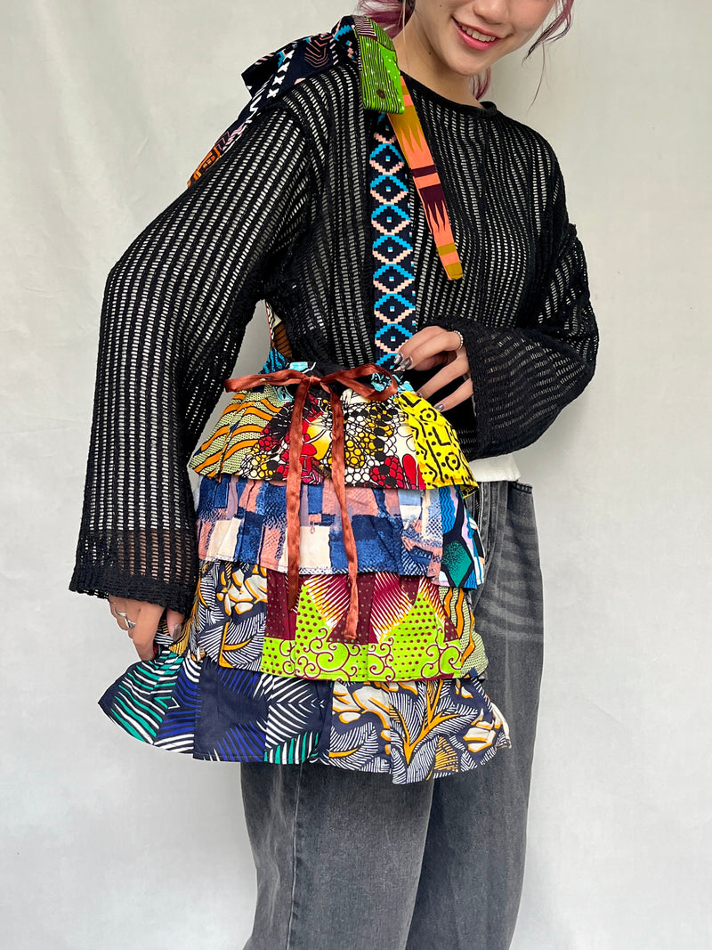 プリント・フリル・トート - 18 -