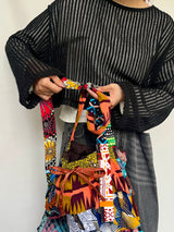 プリント・フリル・トート - 7 -