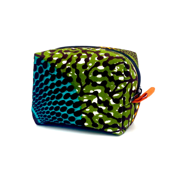 Korokoro Pouch S -Big Eye Orange Tarter Koise & Khaki-