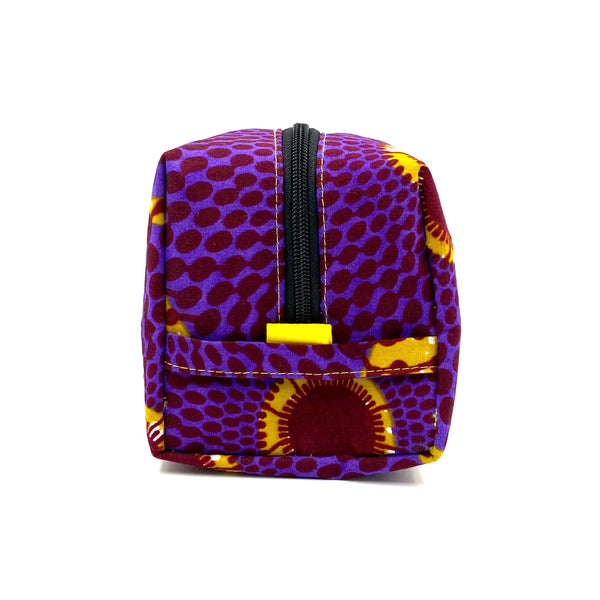 Korokoro Pouch M -Big Eye Purple & Orange-