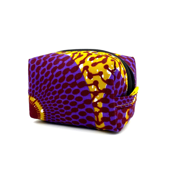 Korokoro Pouch S -Big Eye Purple & Orange-