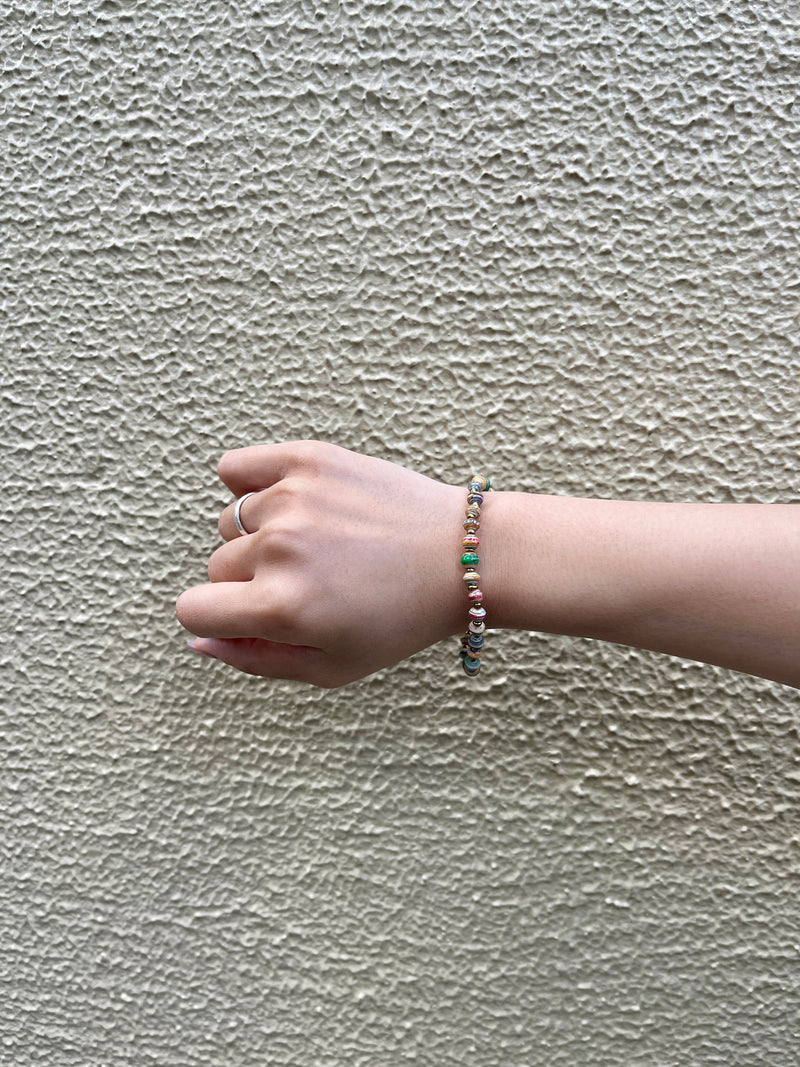 Paper Beads Beatrice Bracelet