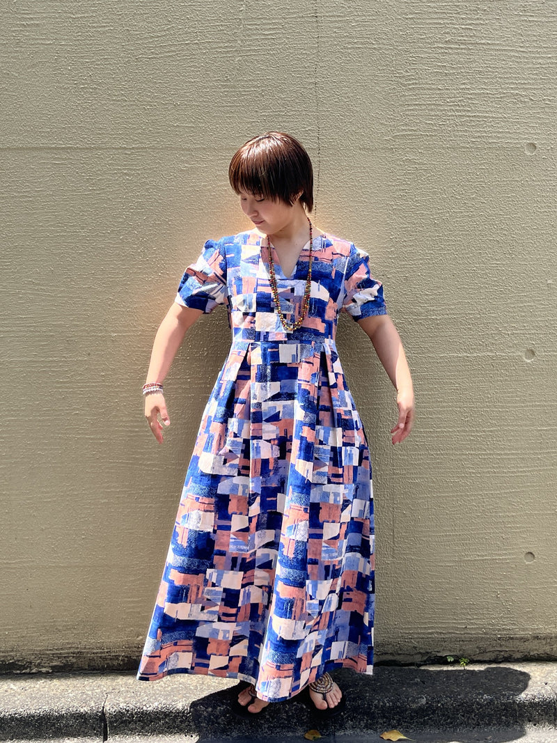 Puff dress - Haze layered -