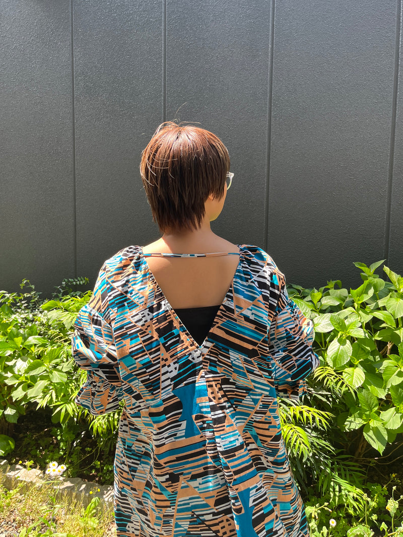 Puff dress - Haze layered -