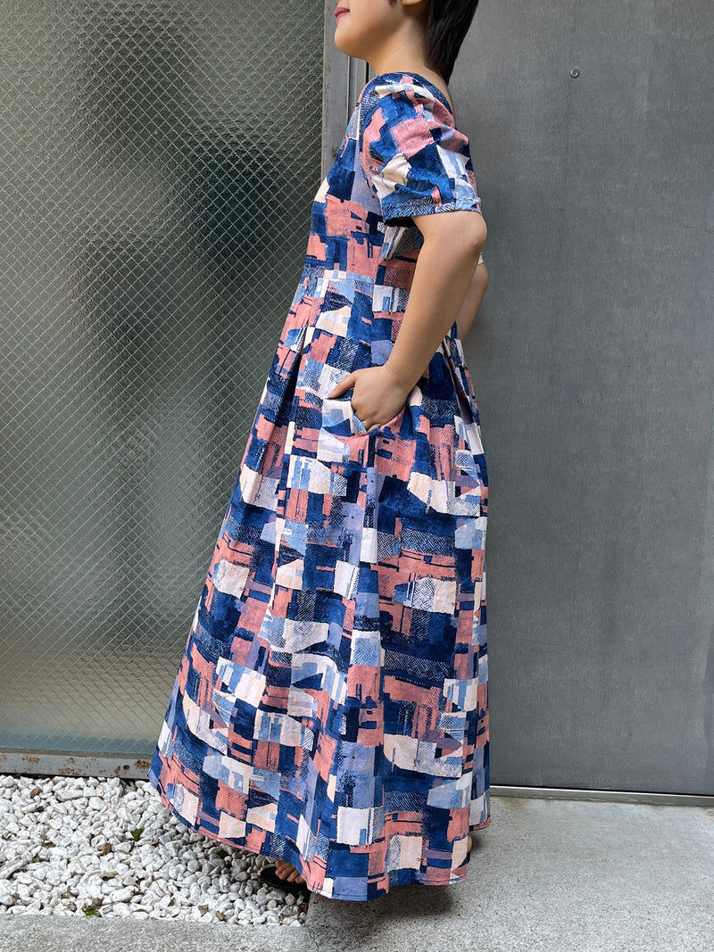 Puff dress - Haze layered -
