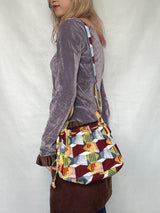 プリント・バルーンバッグ - 幾何学・星の契り -