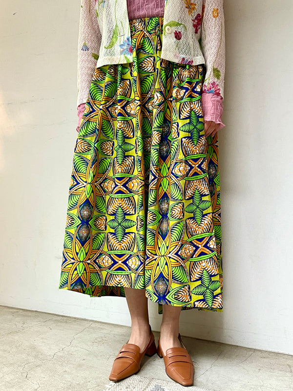 Abu Dhabi Gather Skirt -Jungle Green-
