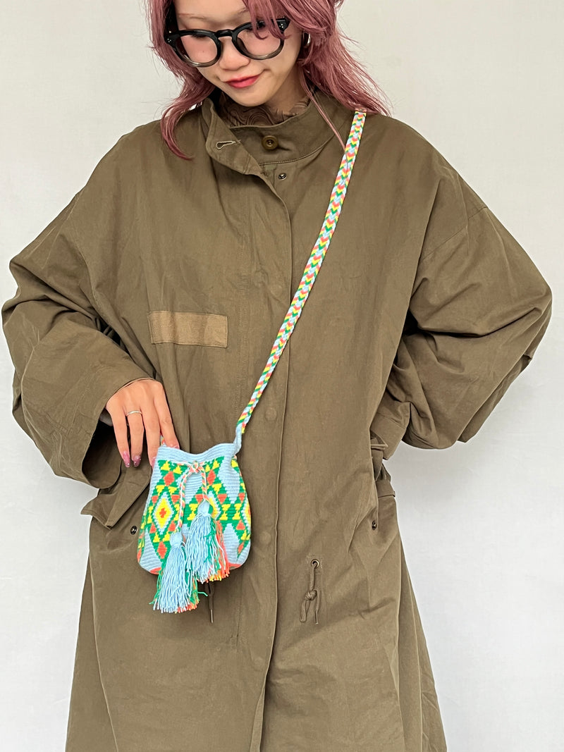 モチーラ・ウナエブラSS - ライトブルー＆グリーン -