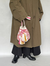 モチーラ・ウナエブラ・スパークル M - ホワイト＆ピンク -