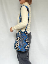 モチーラ・ドスエブラス L - ブルー＆ブラック -