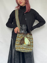 モチーラ・ウナエブラ・スパークルＬ - ブラック＆グリーン -