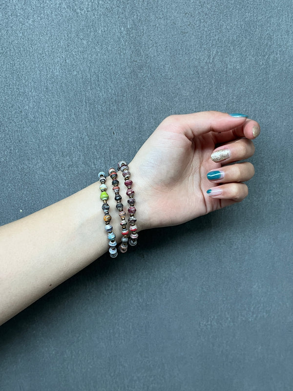 Paper Beads Beatrice Bracelet