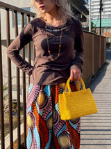 リラックス・ワイド・パンツ - 輝きの道 -