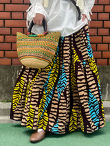 サイド・ティアード・スカート- ゼブラリーブス -