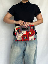 Akello Pochette 38  -Ee Blue Orange & White Blue-
